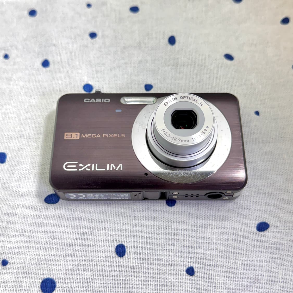 카시오 엑슬림 EX-Z85 브라운 빈티지디카 상품이미지2