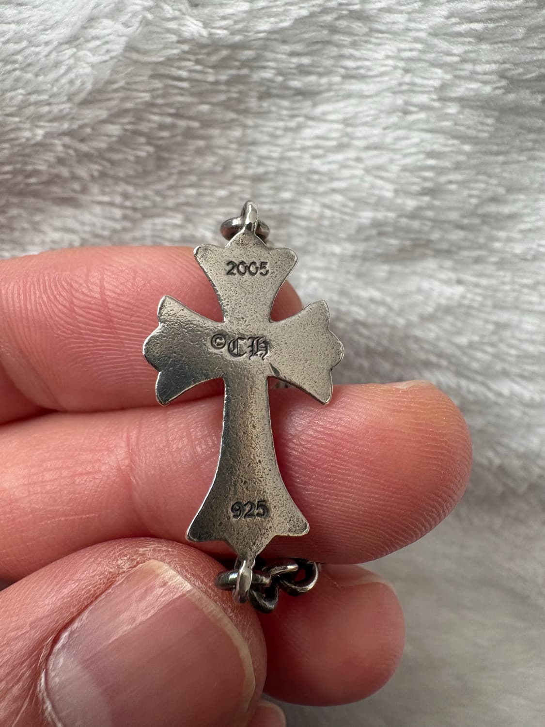 1,크롬하츠 타이니 크로스 ne팔찌 (16센치) ,비즈 4mm 팔찌 상품이미지4