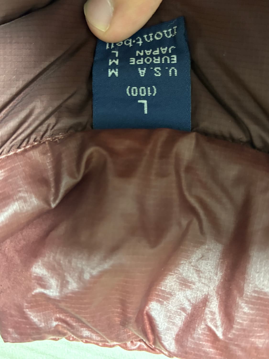 몽벨 경량패딩 상품이미지3