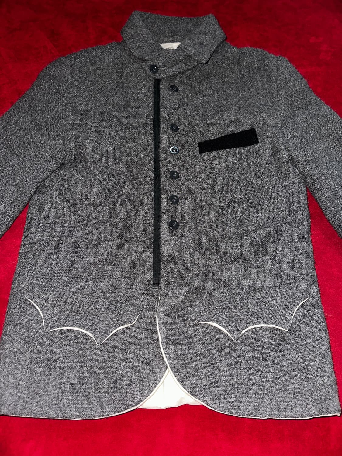 아뜰리에 수직 베틀 울 자켓 상품이미지3