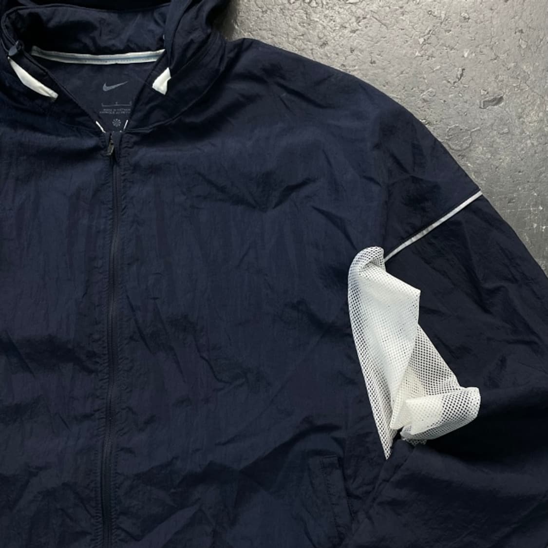 100 나이키 리펠 헤리티지 런닝 바람막이  상품이미지2