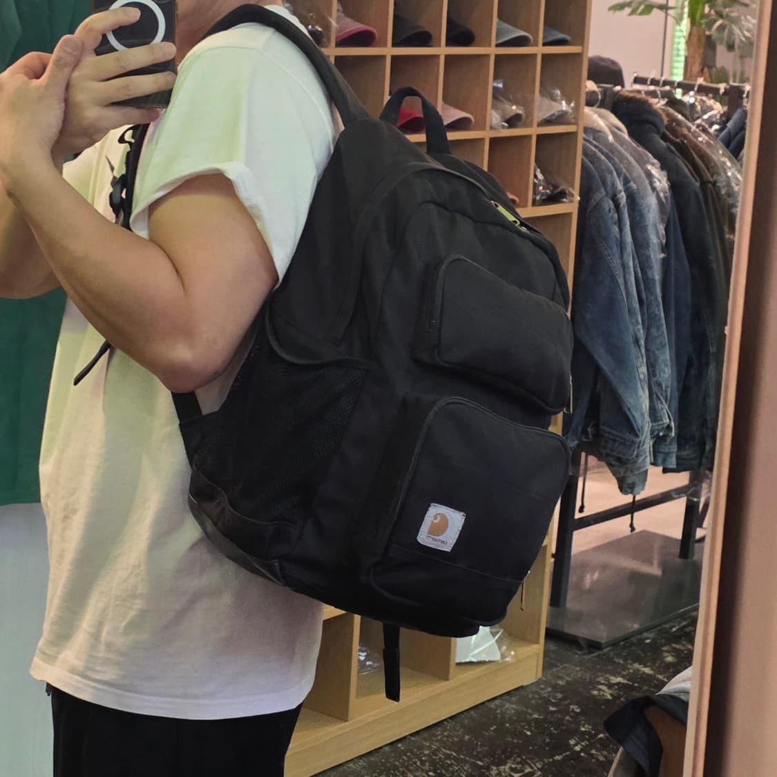 칼하트 블랙 백팩  상품이미지2