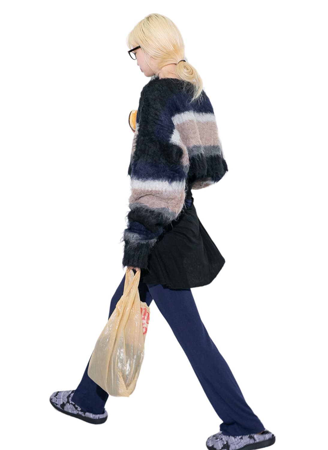 F) perverze 퍼버즈 24시즌 모헤어 니트 상품이미지5