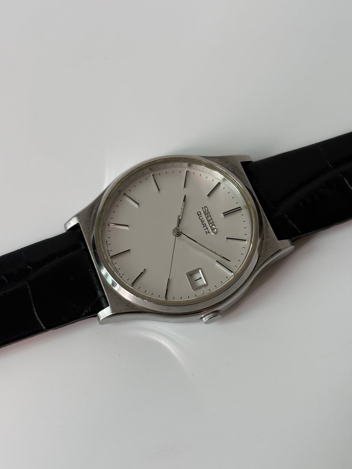 1990s Bar Index Silver Quartz 상품이미지4