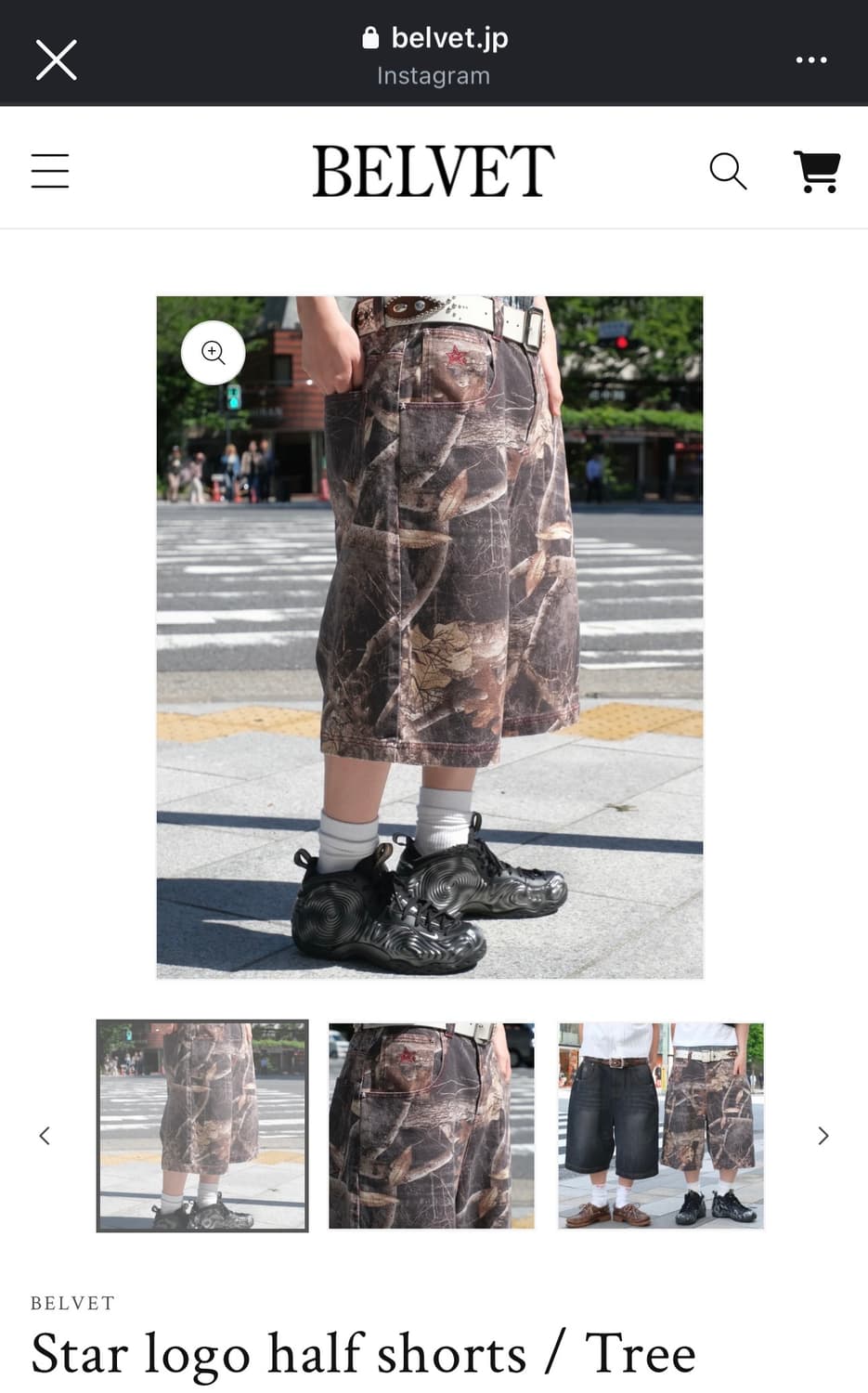 BELVET 리얼트리 버뮤다 상품이미지2