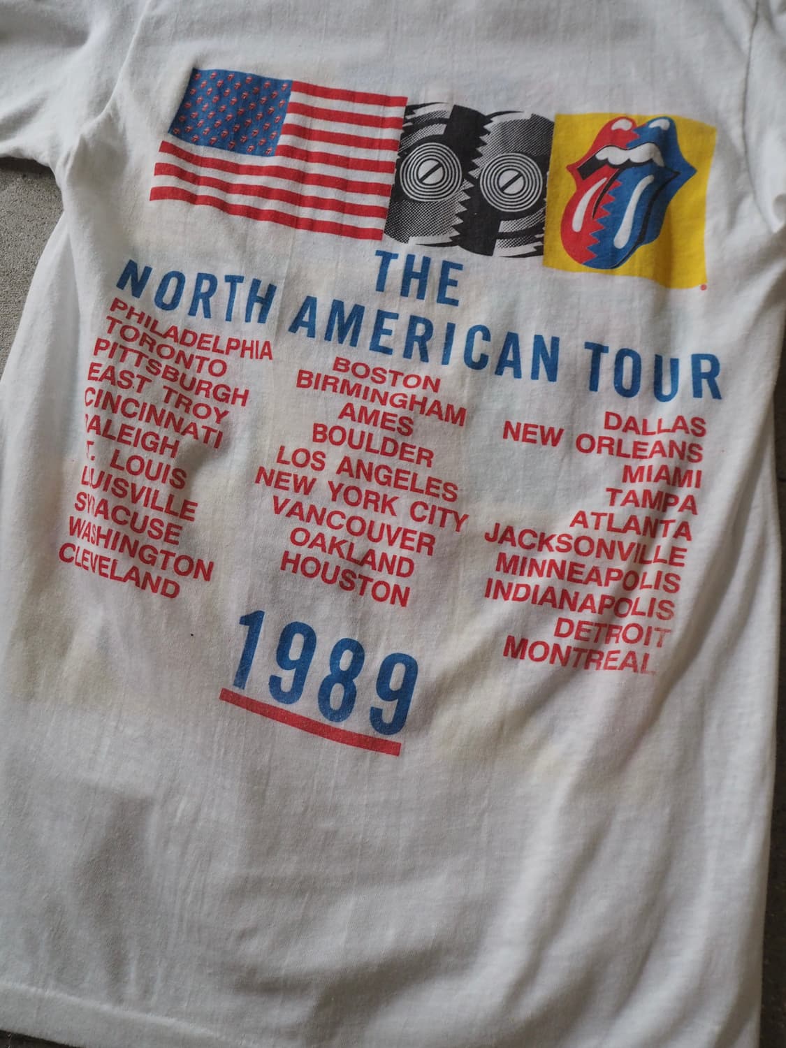 1980's ROLLING STONES tee  상품이미지5