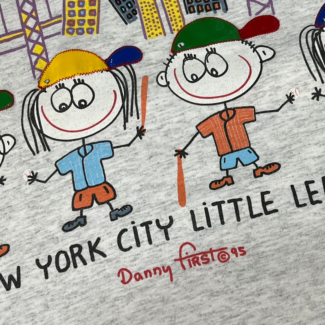  90s USA 대니 퍼스트 프린팅 반팔티 y16348 상품이미지4