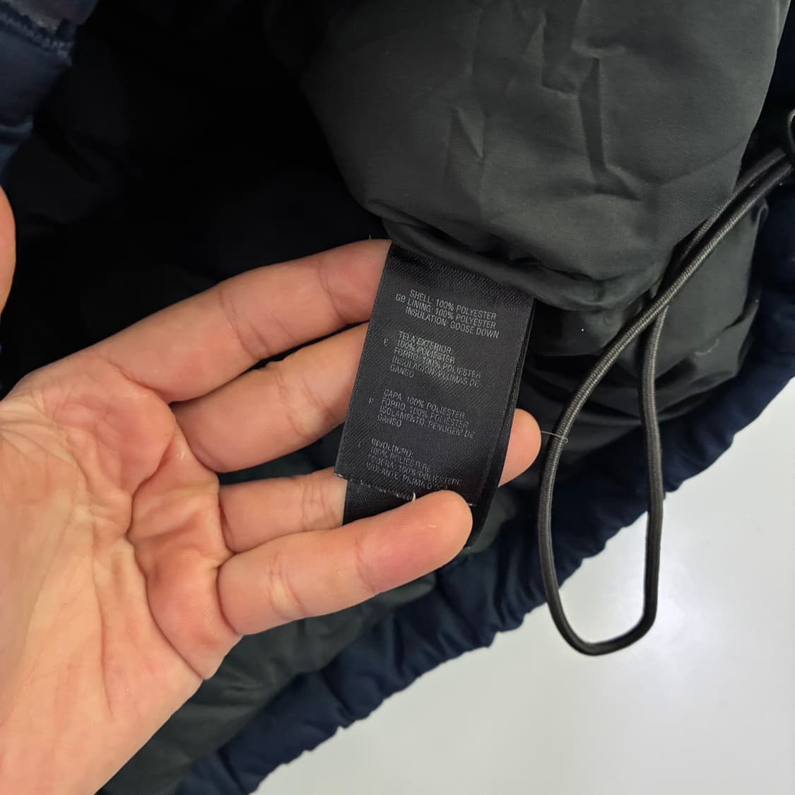 The North Face  노스페이스 700 눕시 네이비 회색 패딩 상품이미지7