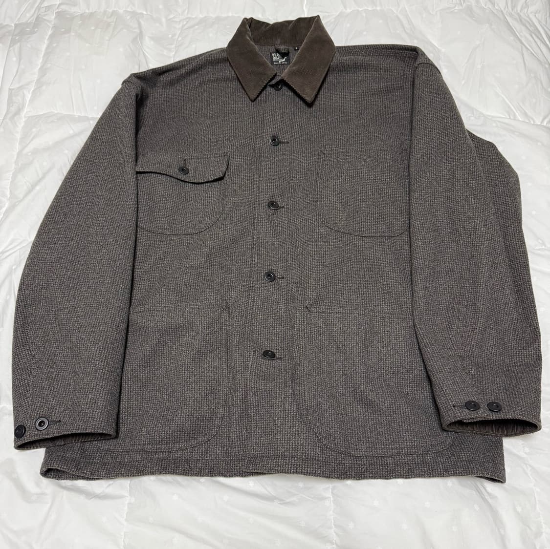 오어슬로우 커버올 자켓 하운드투스체크 3사이즈 상품이미지1