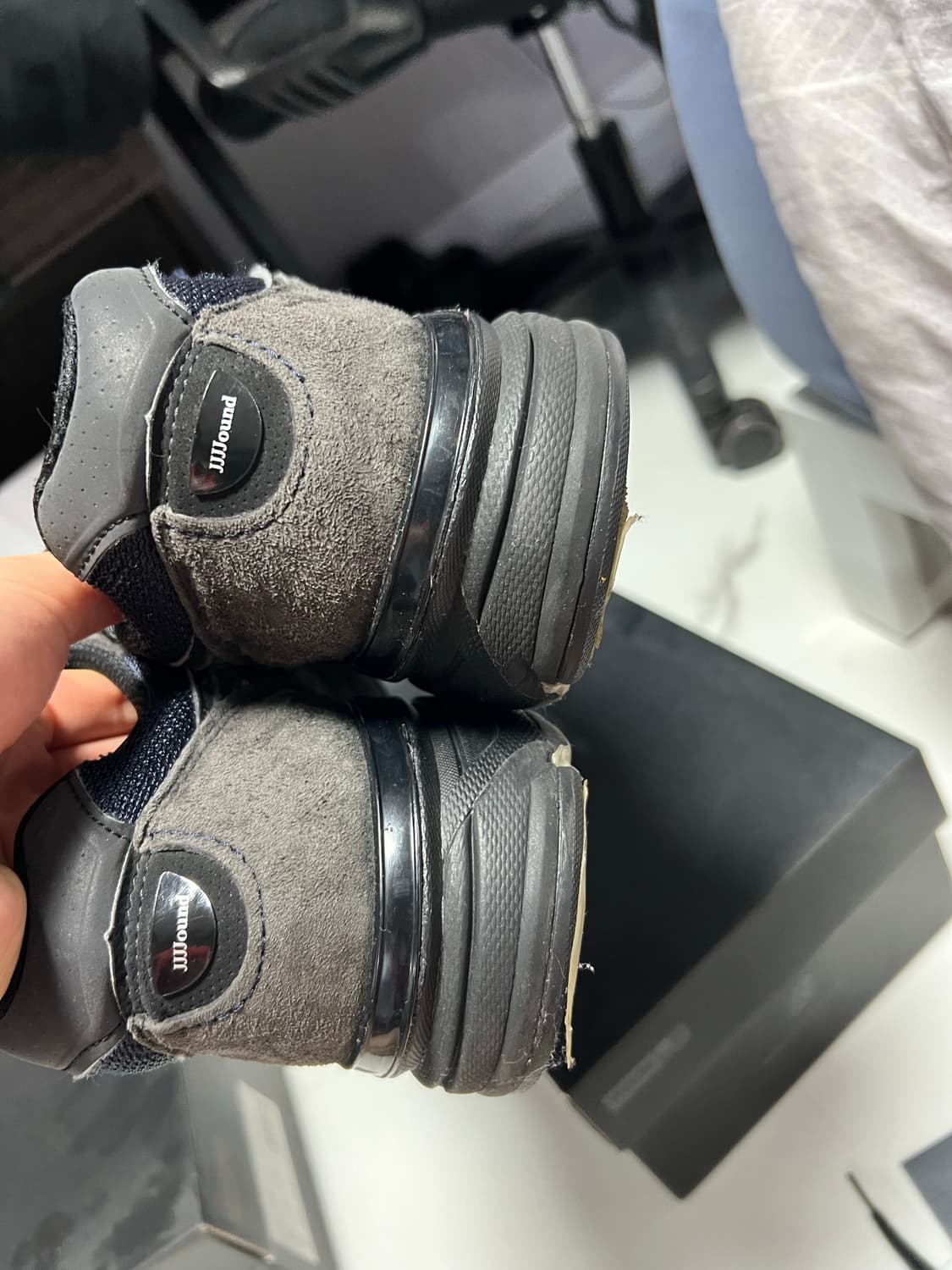 뉴발란스 자운드 990 v4 네이비 265 상품이미지5