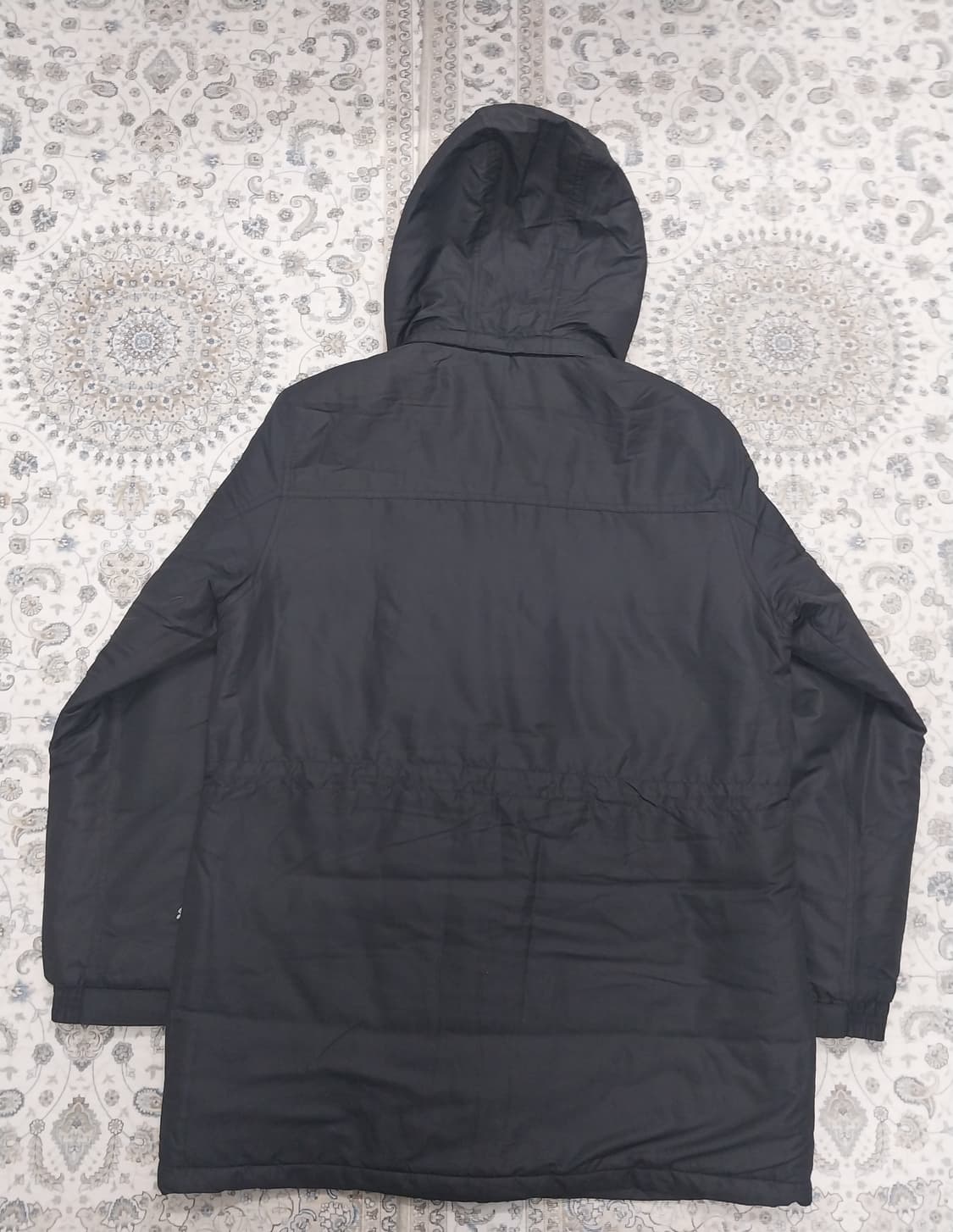 푸마 블랙 후드 패딩 M (후드분리됨) 상품이미지4