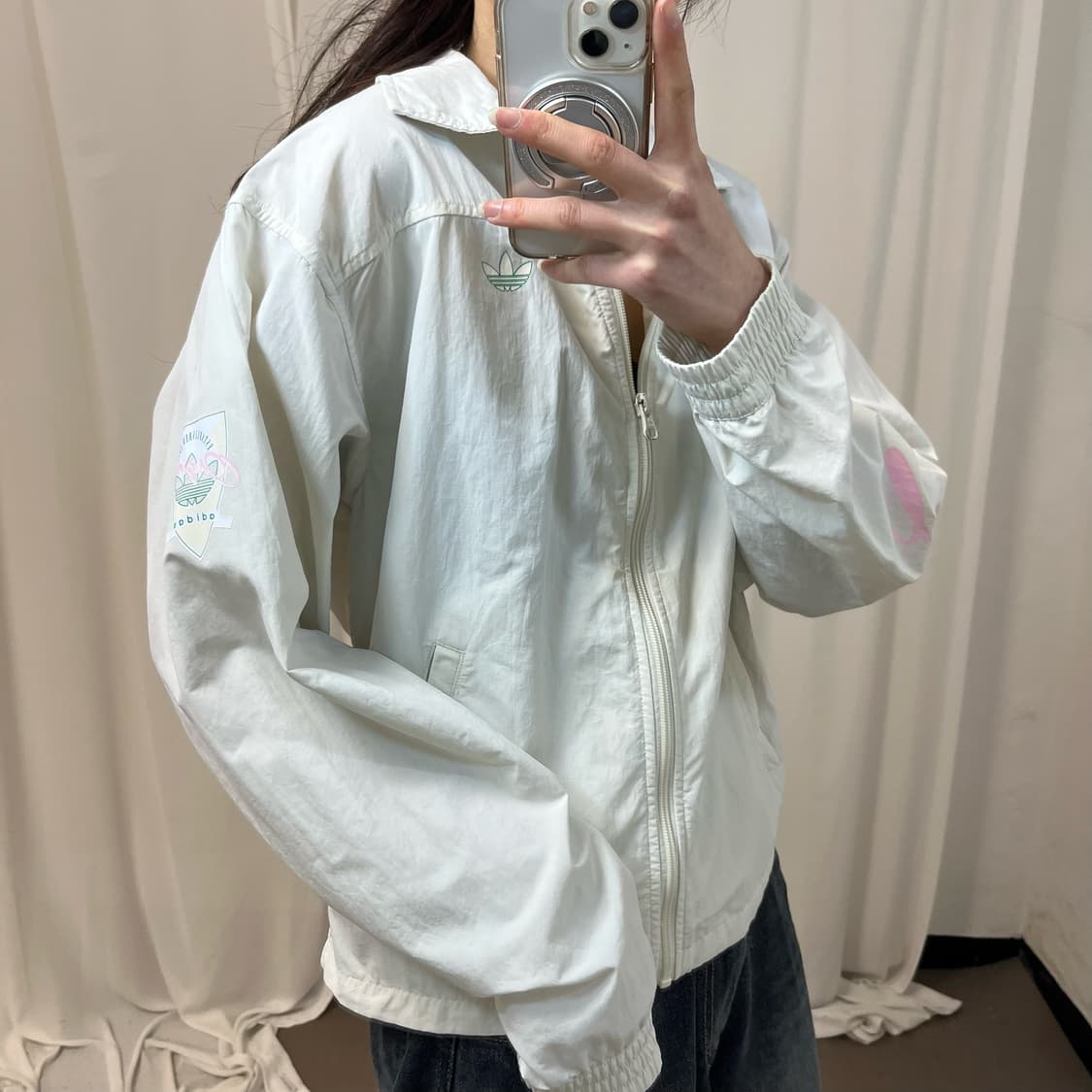 Adidas Firebird graphic windbreaker 상품이미지3