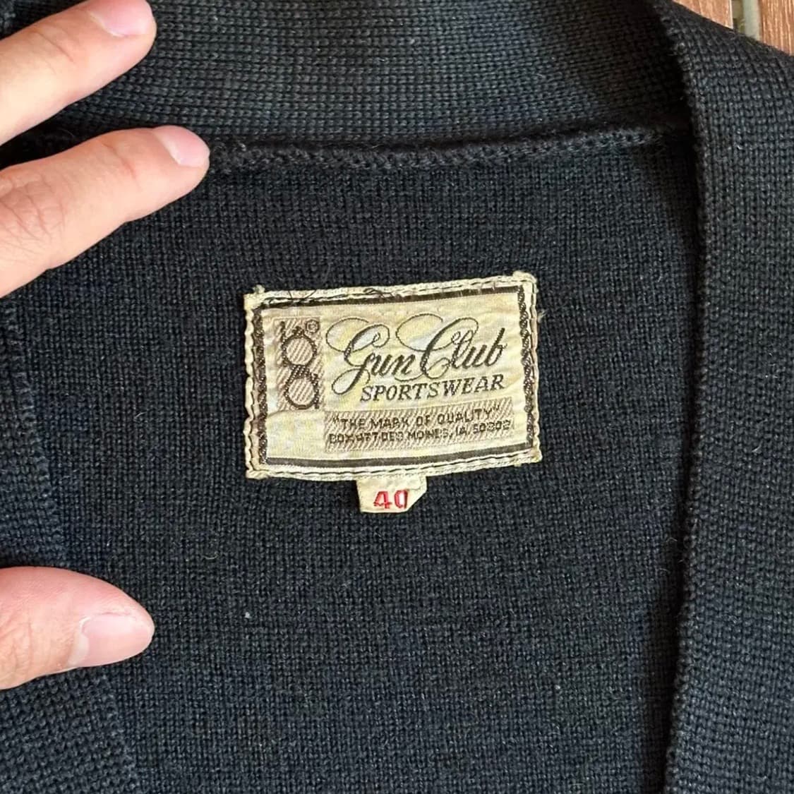 50‘s Gun club vintage shooting cardigan 상품이미지10