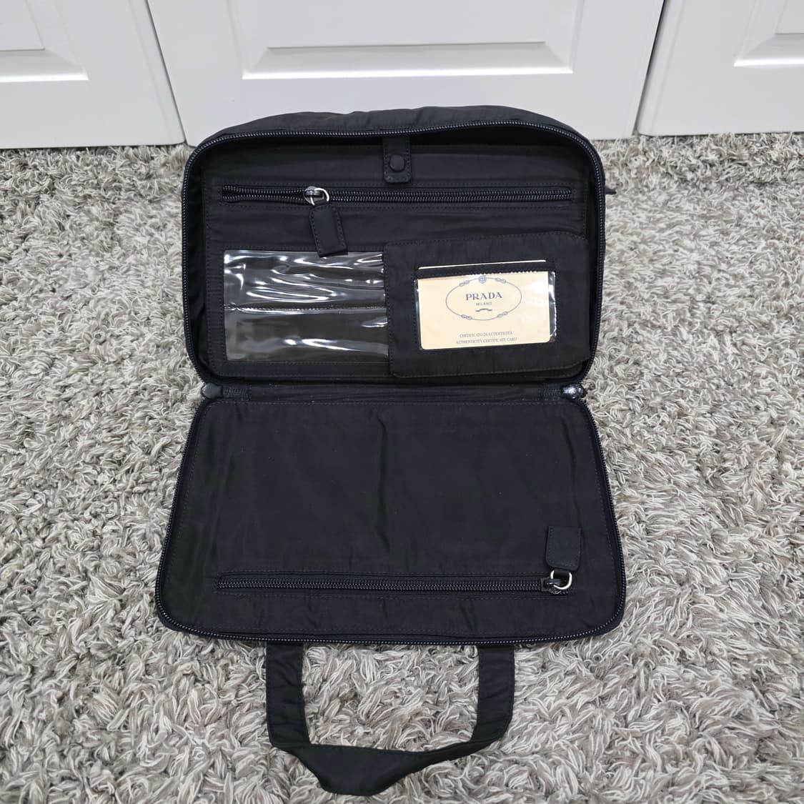 프라다 포코노 나일론 핸드백 베니티백 상품이미지4
