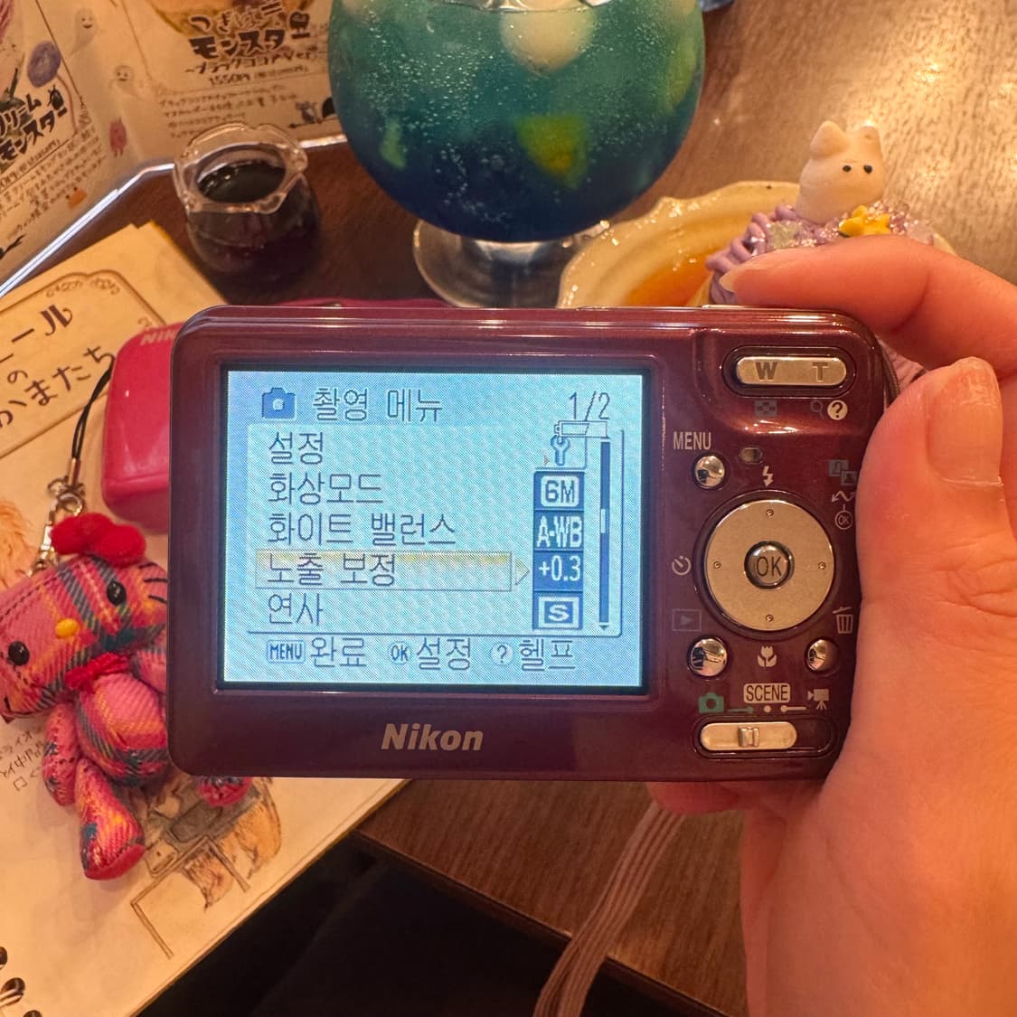 니콘 쿨픽스 s3 버건디 ❤️ Nikon coolpix s3 빈티지 디카 상품이미지2