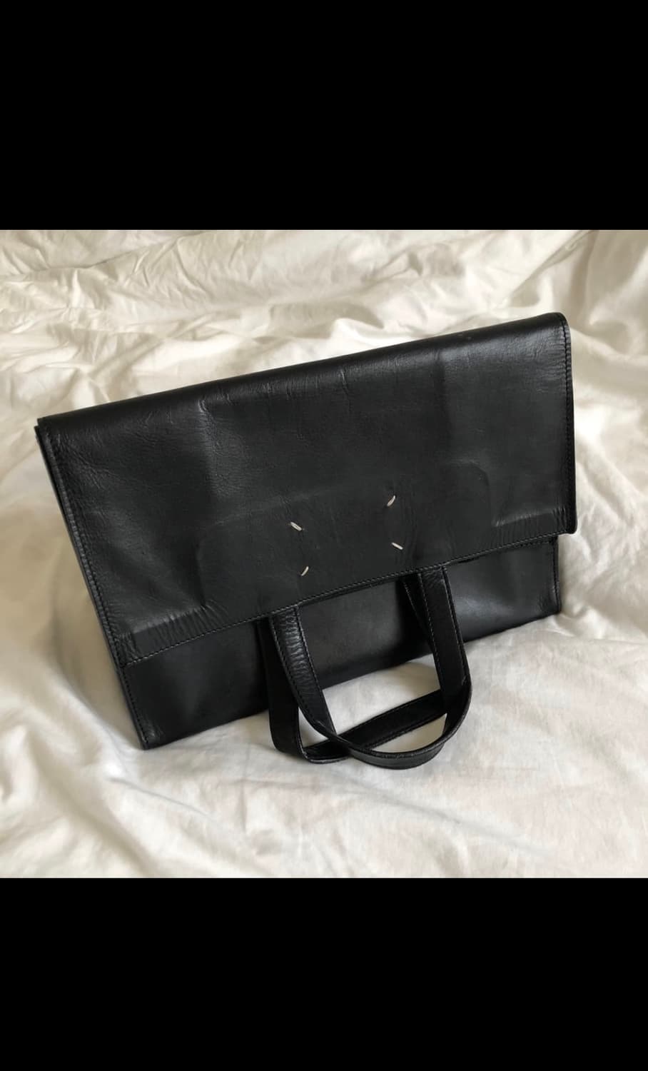 마르지엘라 아이콘 블랙 토트백 상품이미지4