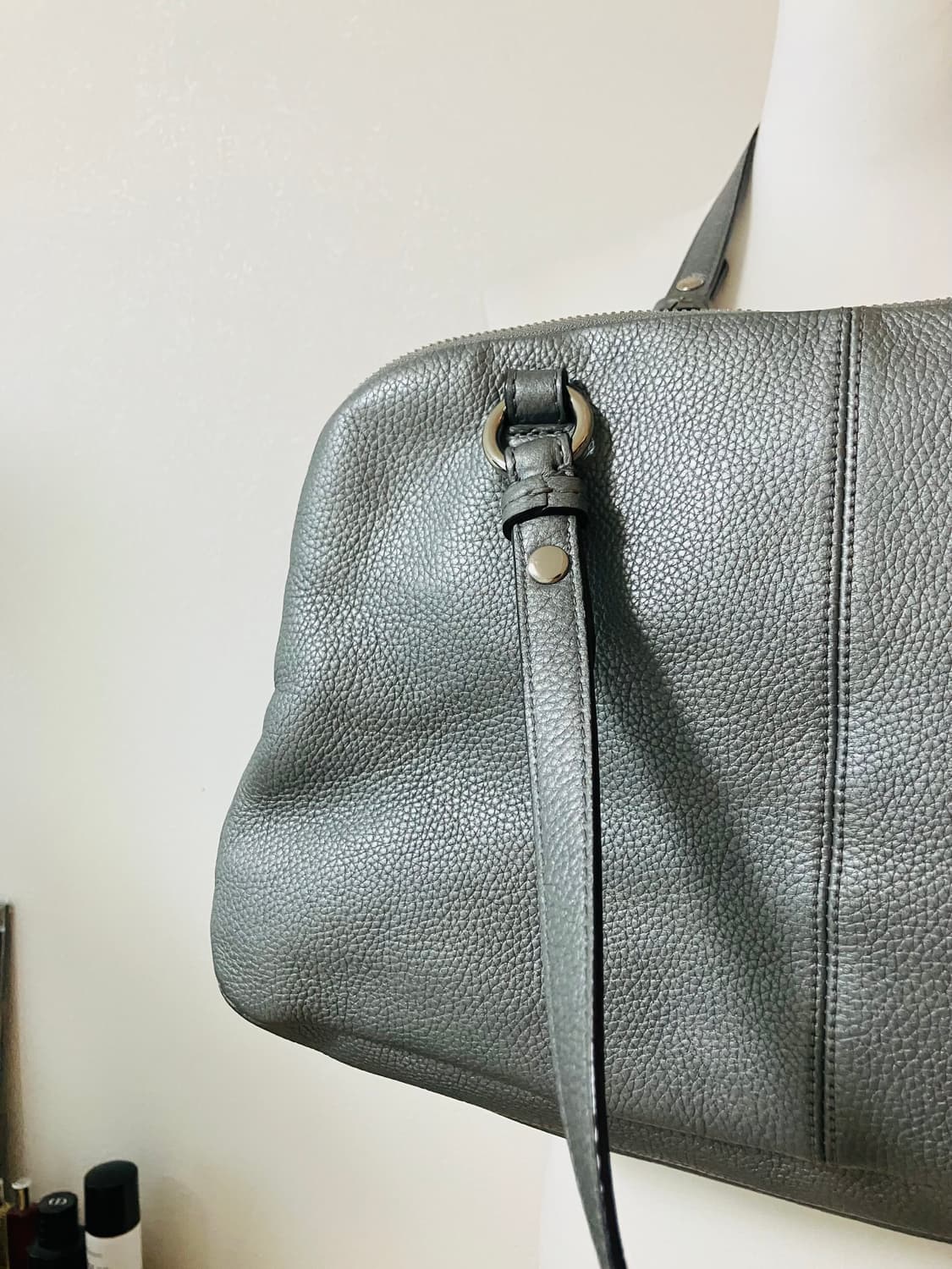 코치 coach 실버 숄더백 토트백 y2k 올드코치 상품이미지3