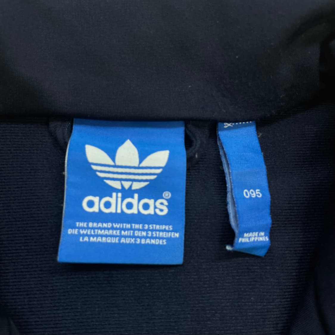 아디다스 파이어버드 트랙탑 져지 화이트 네이비 상품이미지3