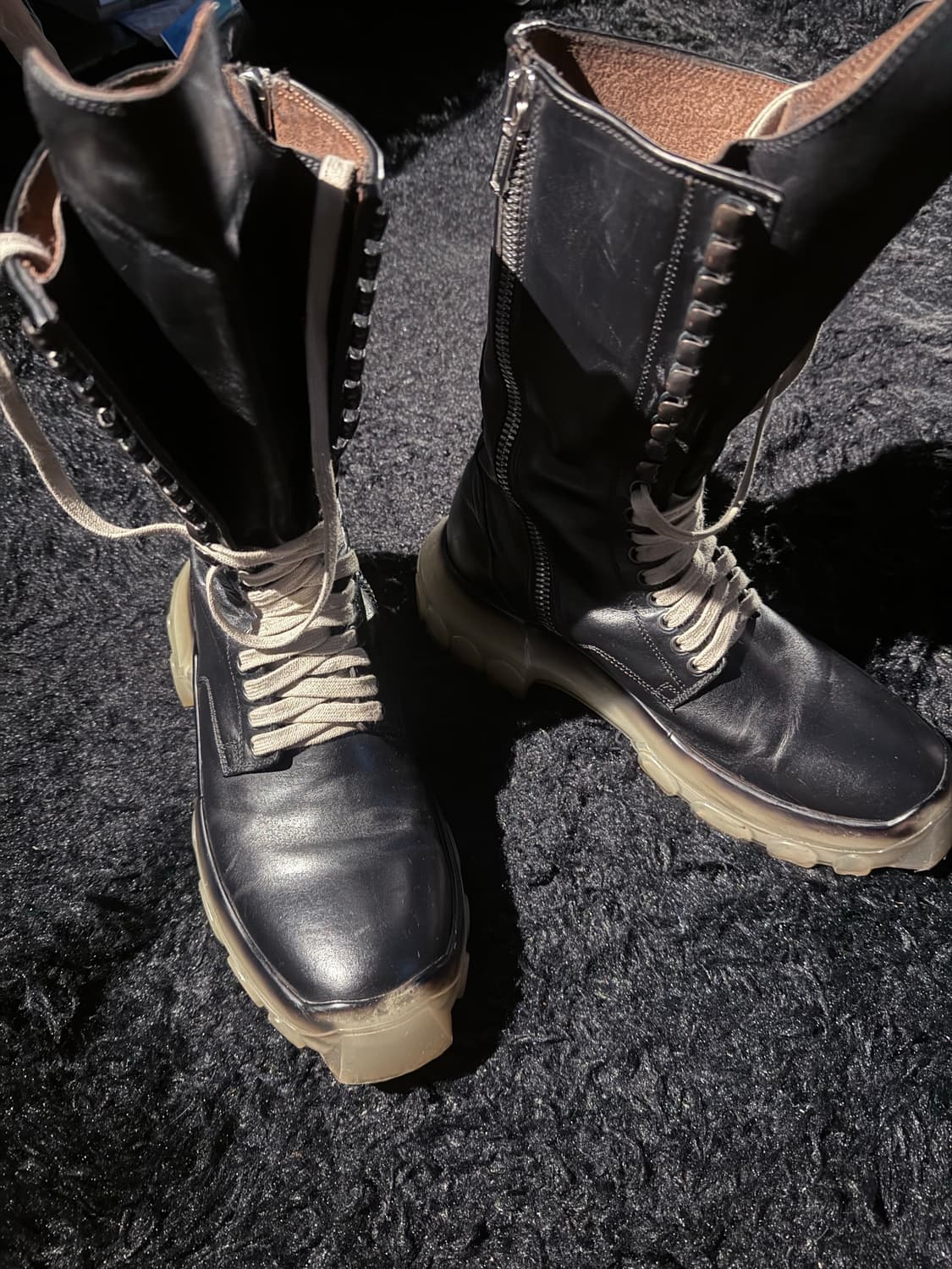 릭오웬스 18fw 시시푸스 트랙터 부츠 상품이미지2