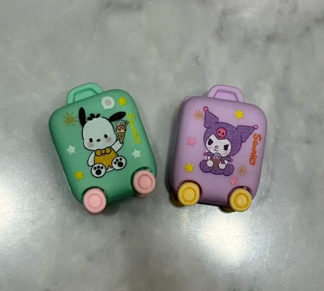 (택포)산리오 쿠로미 포챠코 캐리어 모형 소품 y2k 빈티지 피규어 상품이미지3