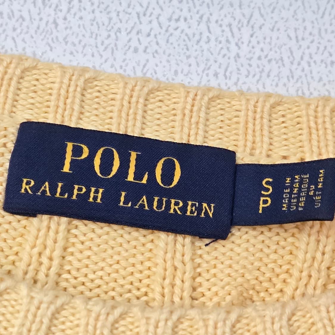 폴로랄프로렌 코튼 케이블니트 / 여성 니트/ 여자 니트  상품이미지3