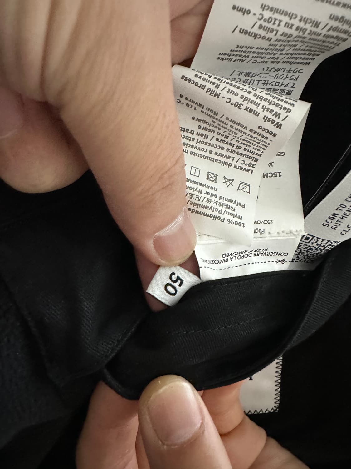 C.P. 컴퍼니 쉘-R 봄버 자켓 블랙 - 23FW 상품이미지8