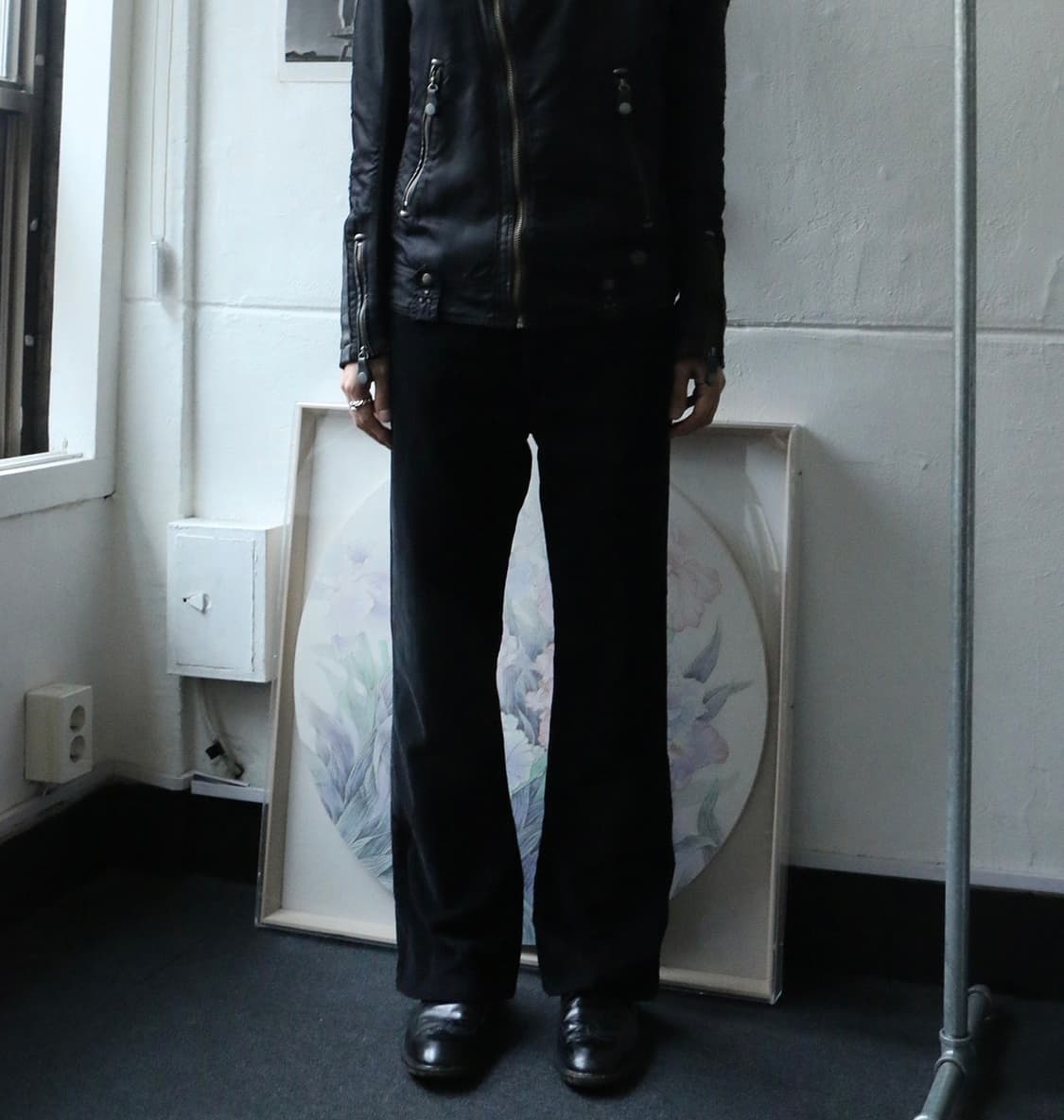 90s 리바이스 646 블랙 코듀로이 부츠컷 팬츠 상품이미지1