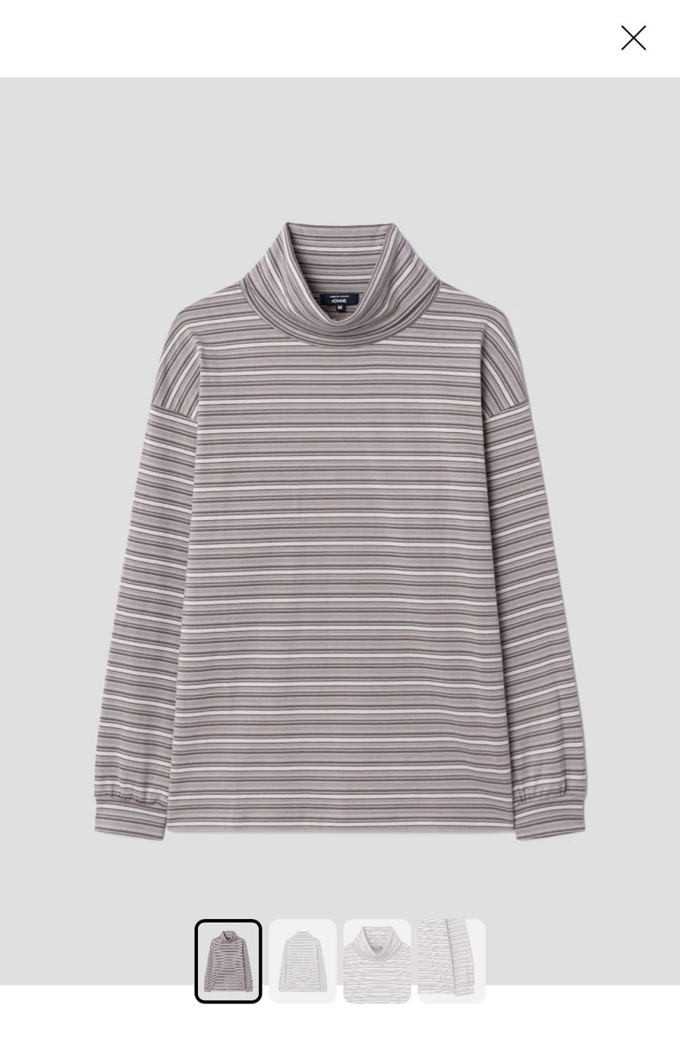 comme des garcons homme 터틀넥  상품이미지2