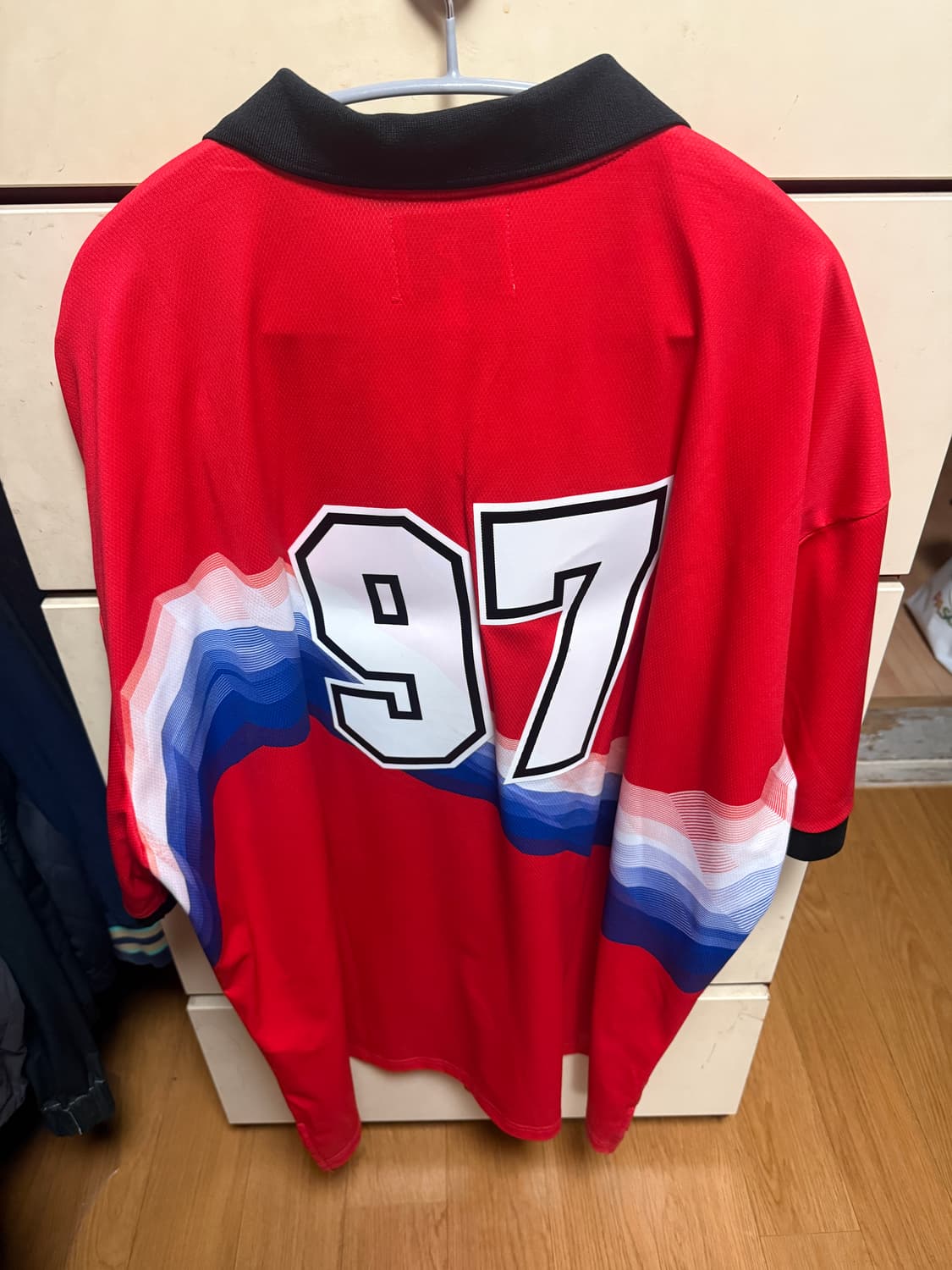 [2XL] 카시나x오버더피치 97대한민국 홈 유니폼 국대 월드컵 상품이미지2