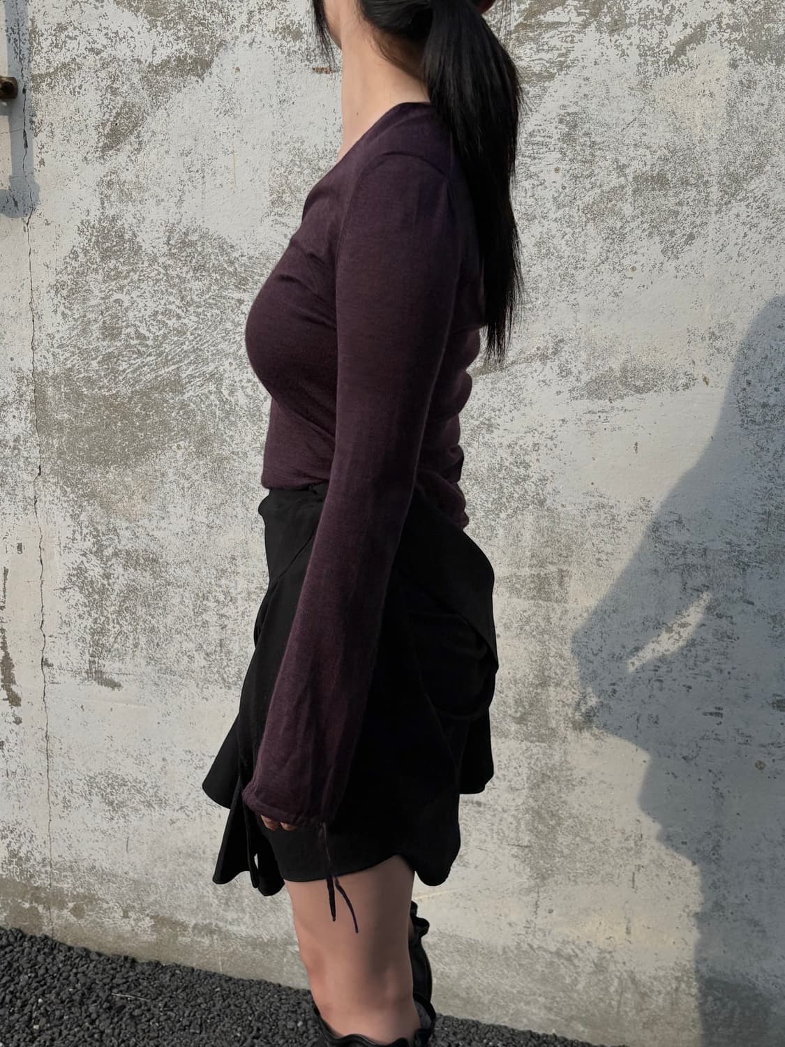 질샌더 브이넥 니트 상품이미지1