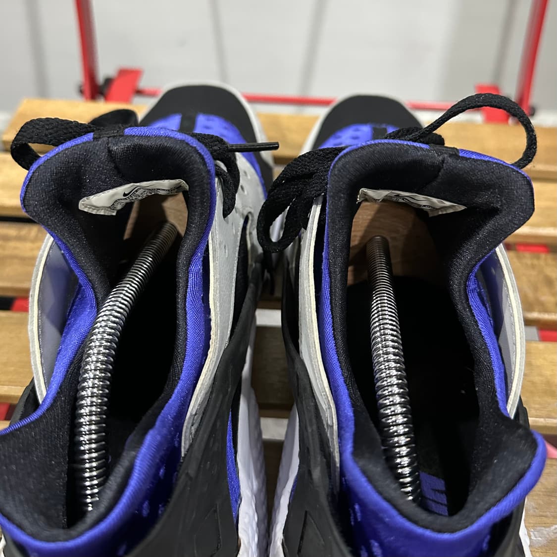 285) 나이키 운동화 남성 남자 신발 허라취 운동화 블루 블랙 상품이미지7
