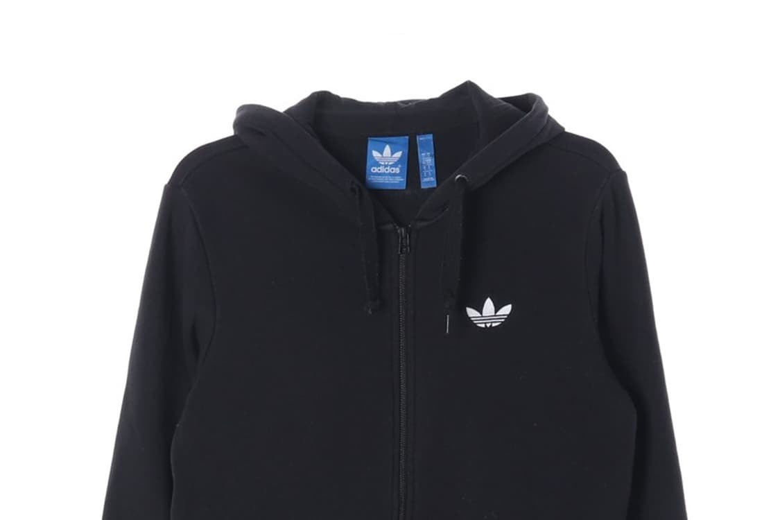 아디다스 오리지널 트레포일 3선 후드 집업 S 상품이미지3