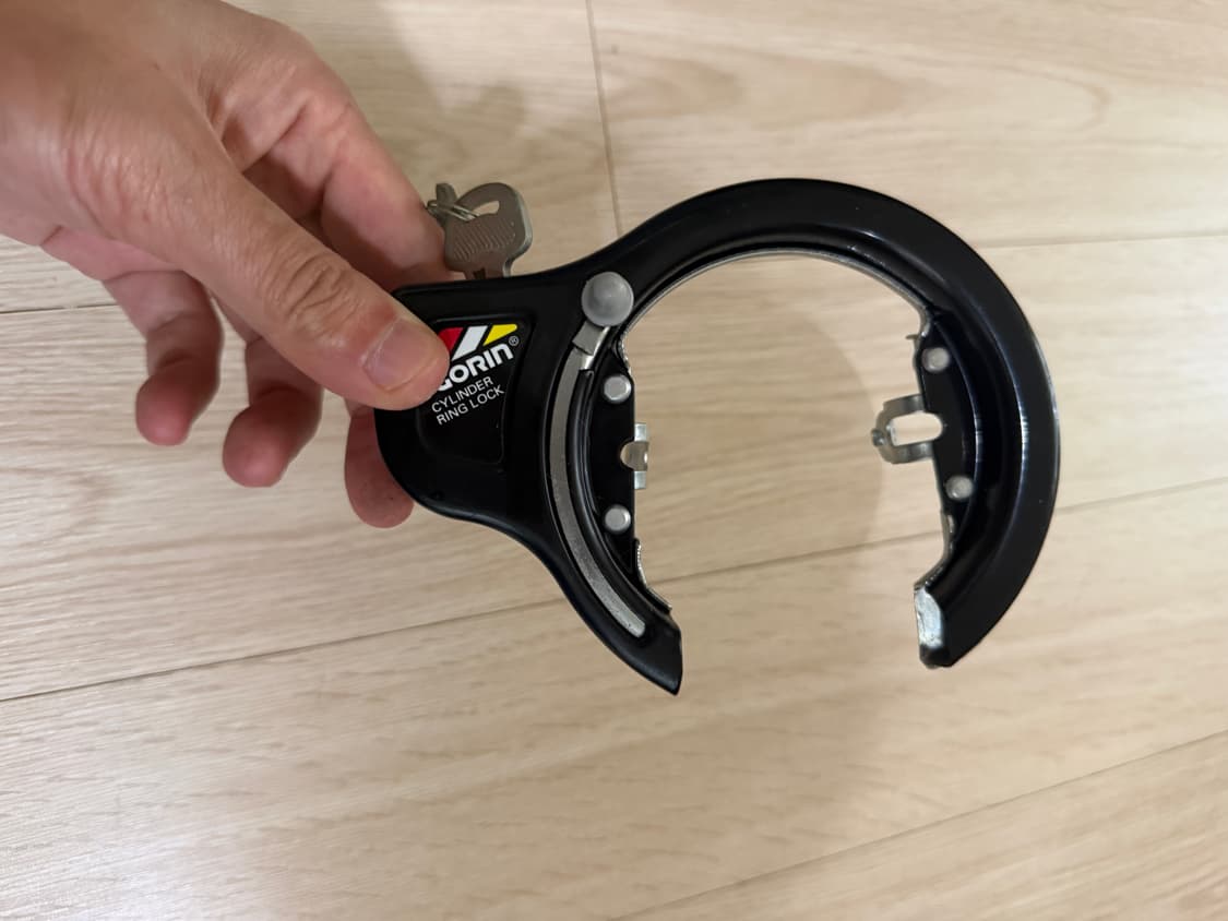 고린 GR753 KCTB/MTB 실린더형 링 락 블랙 상품이미지4