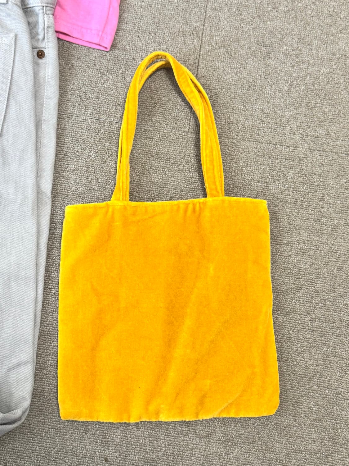 벨벳 비즈 에코백 상품이미지3