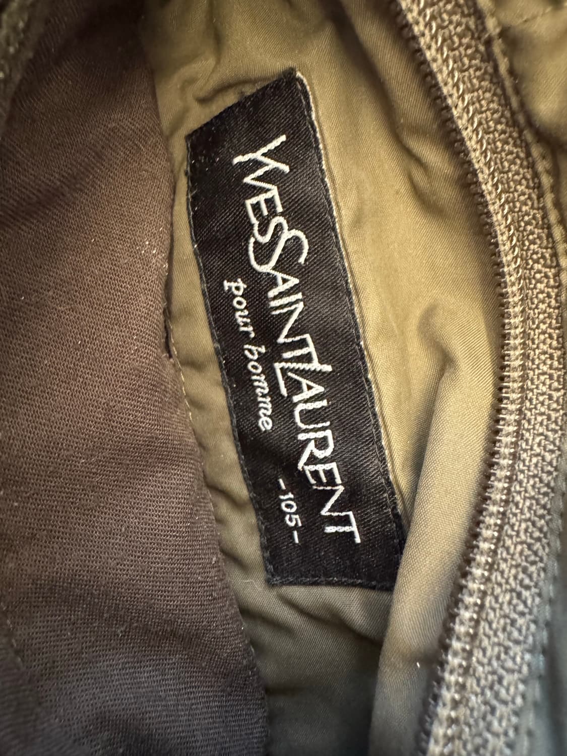 입생로랑 빈티지 리버시블 구스다운 패딩 처분  상품이미지4