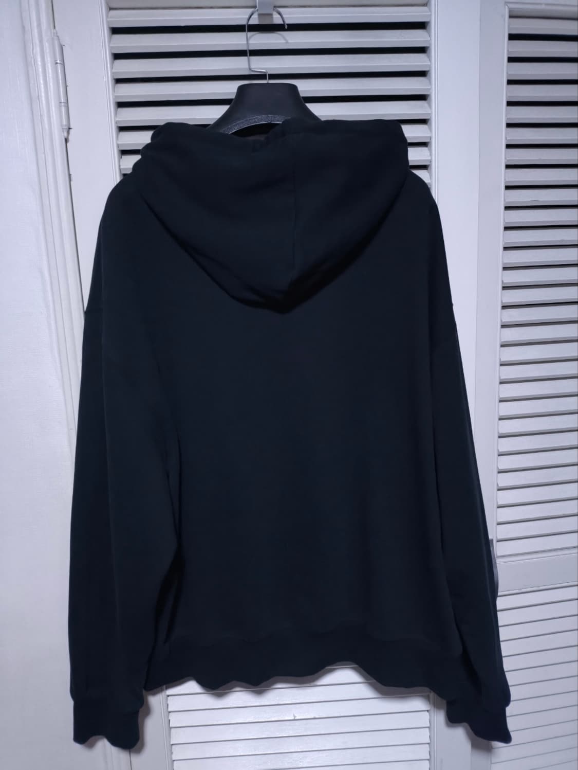 새거 3XL 무탠다드 오버사이즈 후드집업 블랙 상품이미지5