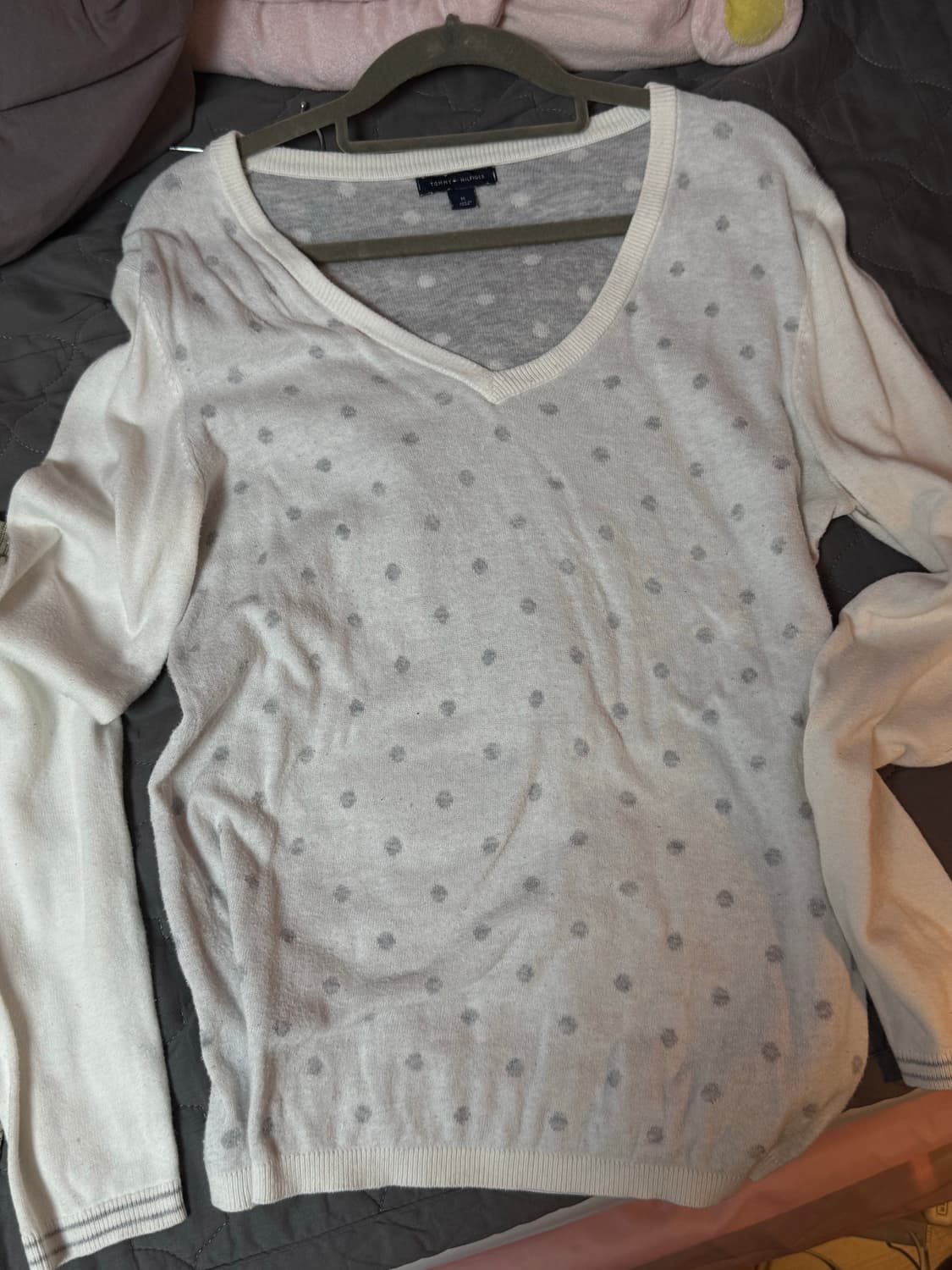 타미힐피거 도트 니트 m 상품이미지2