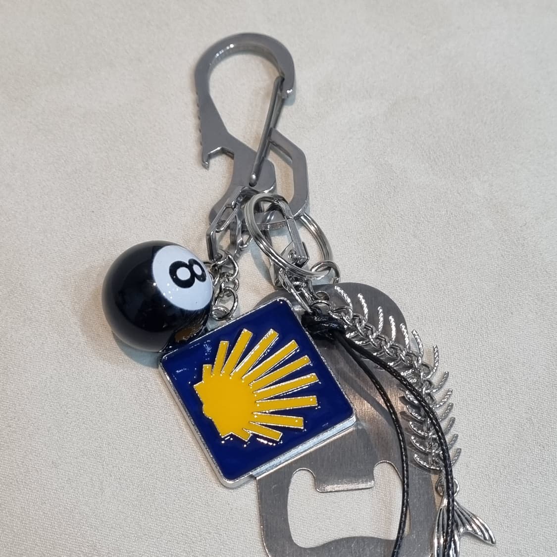 🌅Mystic Orbit(미스틱 오빗) 실버 키링 keychain 상품이미지2