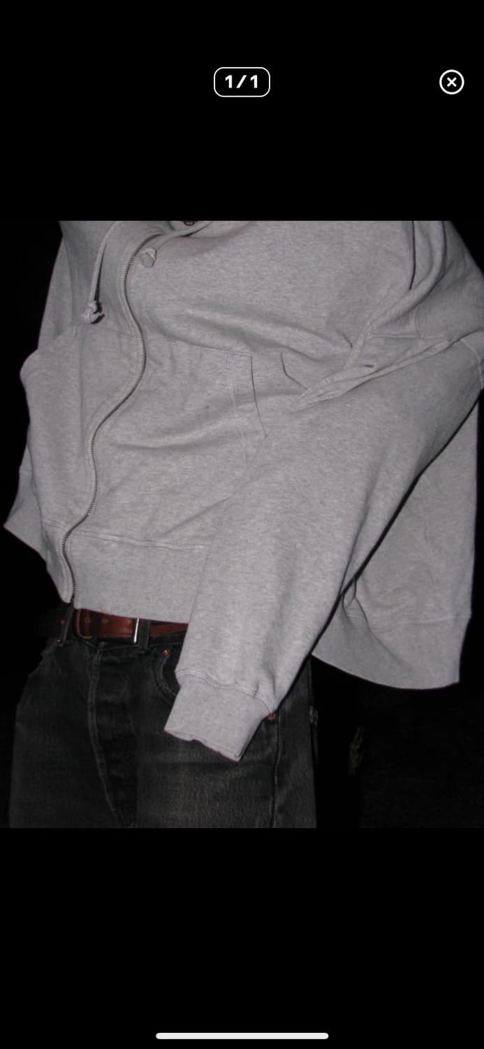 Mm6 비대칭 후드집업 상품이미지2