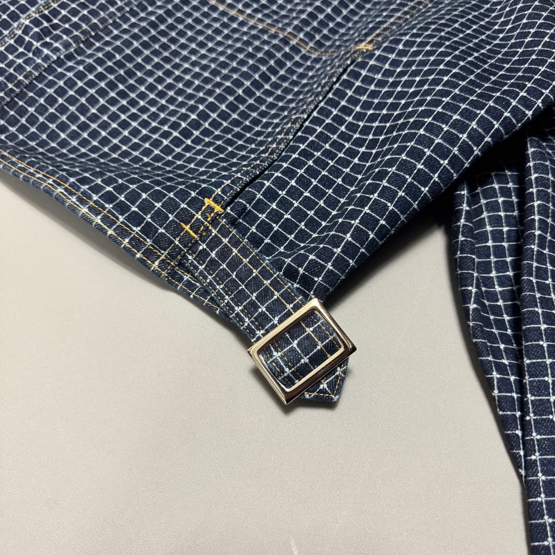 카브엠트(CAV EMPT) 24ss 인디고블루 패턴 컨트롤 데님 자켓 상품이미지6