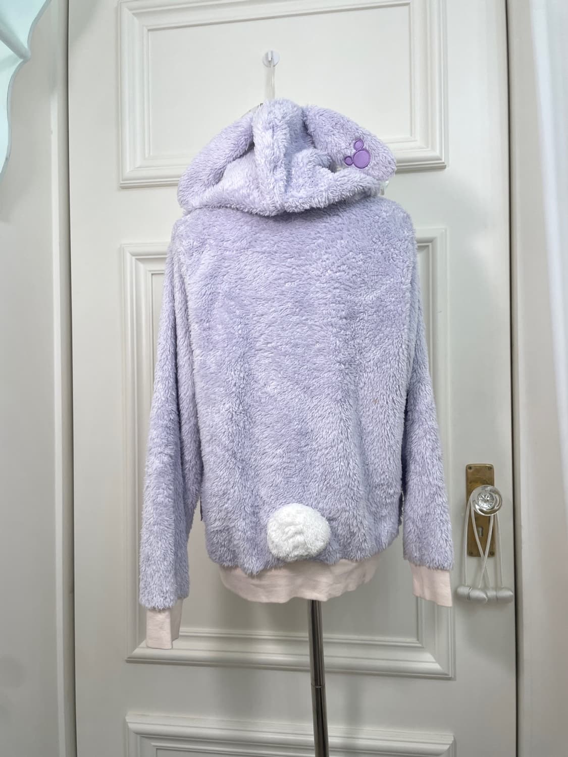 DISNEY purple cute rabbit hoodie fur jum 상품이미지3
