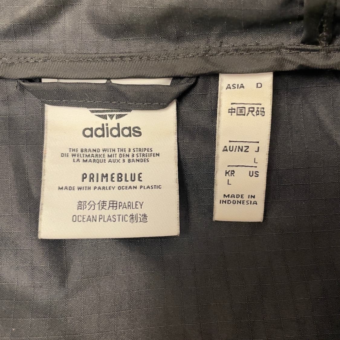 아디다스 삼선 우븐 바람막이 자켓   상품이미지5