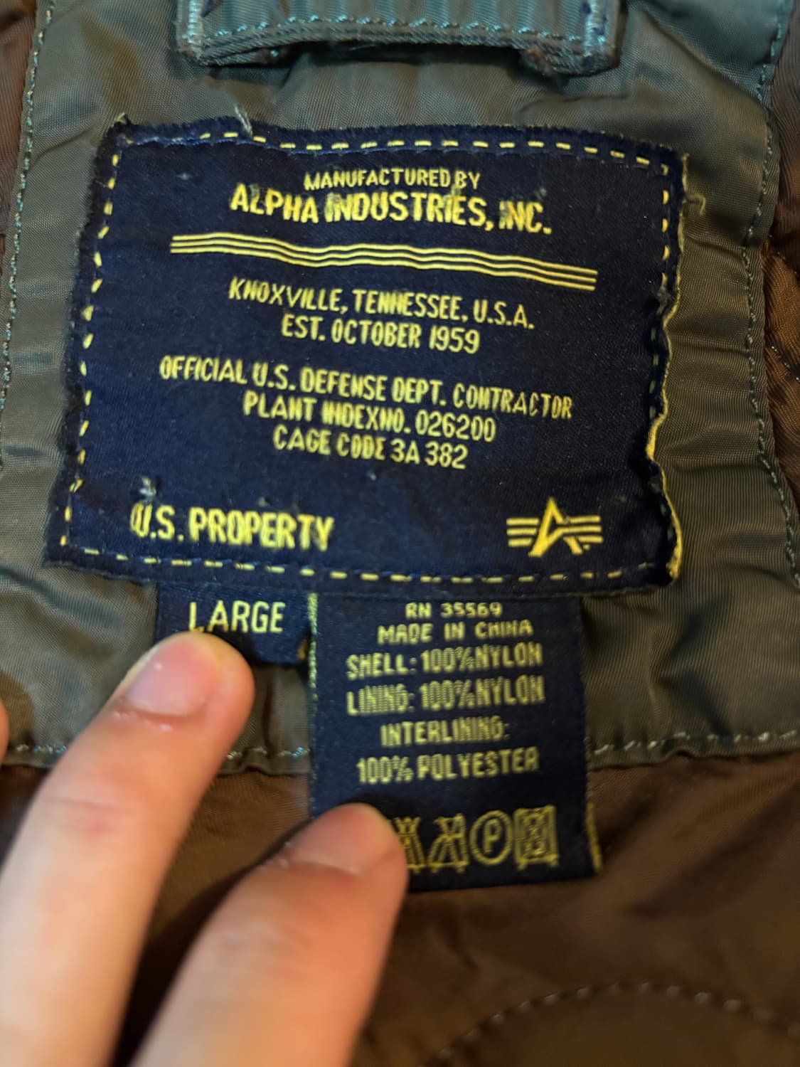 알파인더스트리 MA-1 상품이미지5