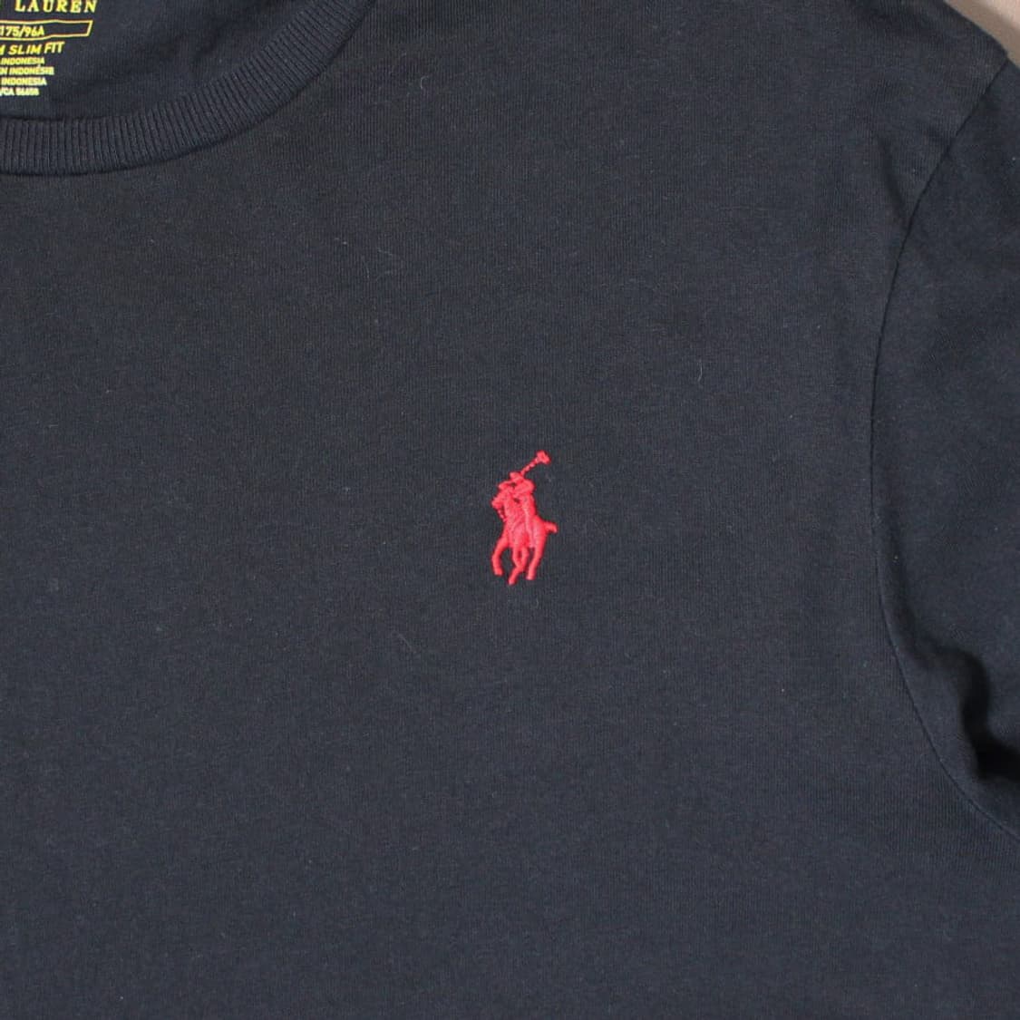 Polo 폴로 랄프로렌 블랙 라운드 롱슬리브 상품이미지2