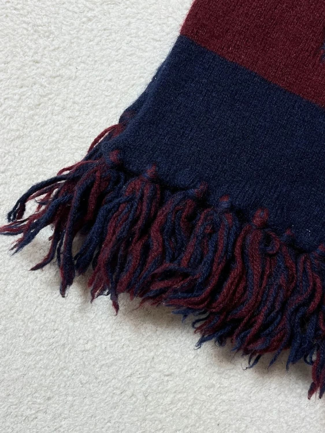 폴로 랄프로렌 00's 캐시미어 블렌드 단가라 롱 머플러 A1821 상품이미지5