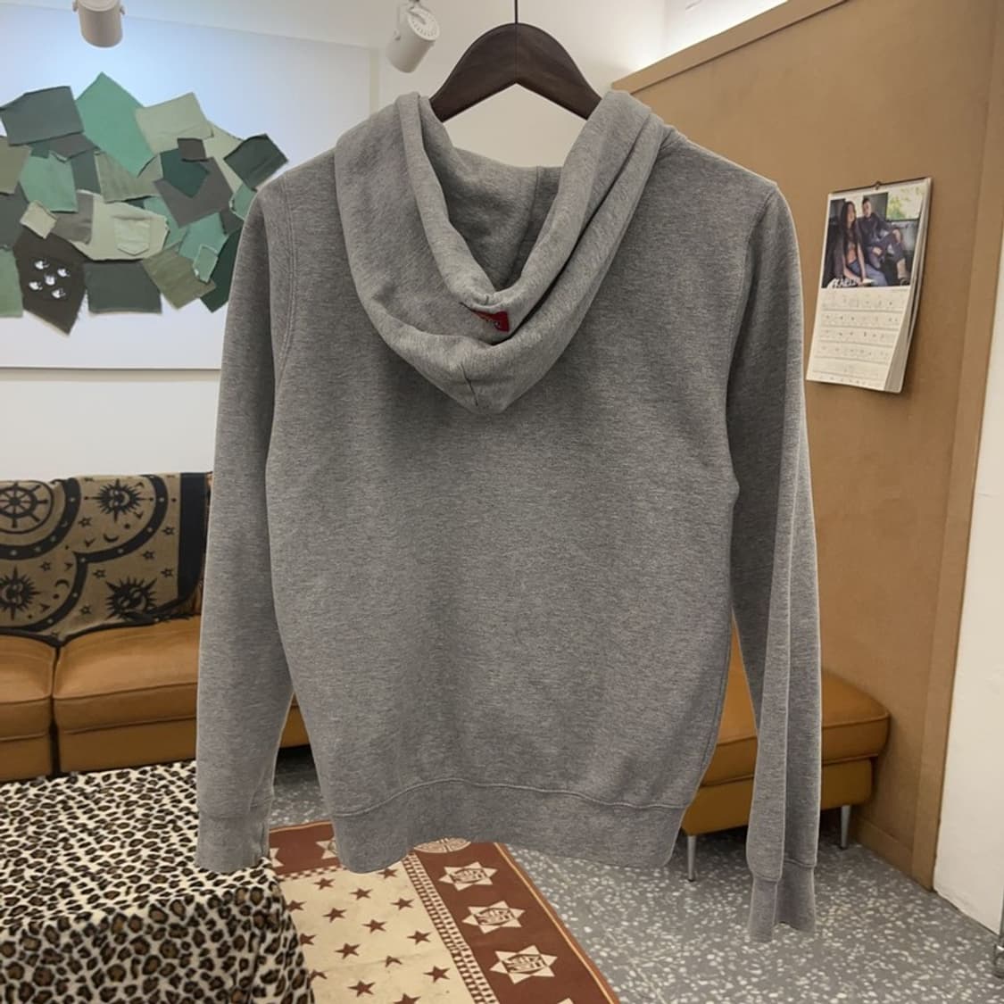 디키즈 올드스쿨 러블리힙 Y2K 핑크로고 후드 집업 M C09145 상품이미지4