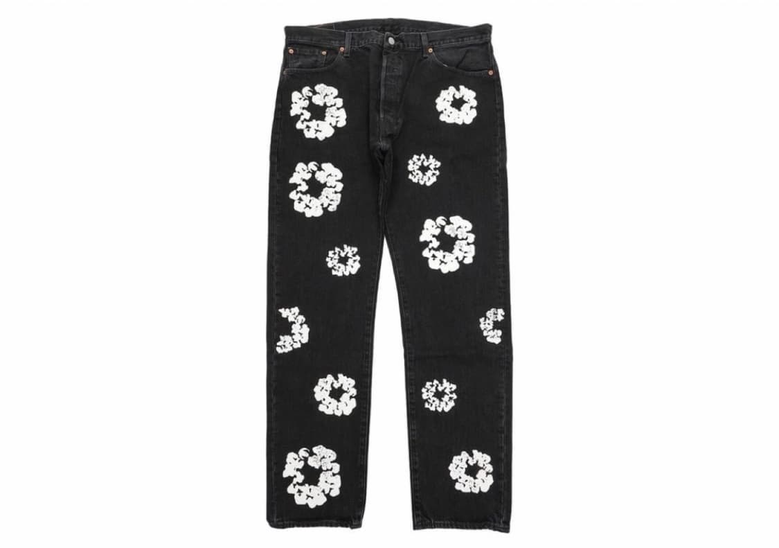 데님티어스 블랙 데님 denim tears black denim 상품이미지1