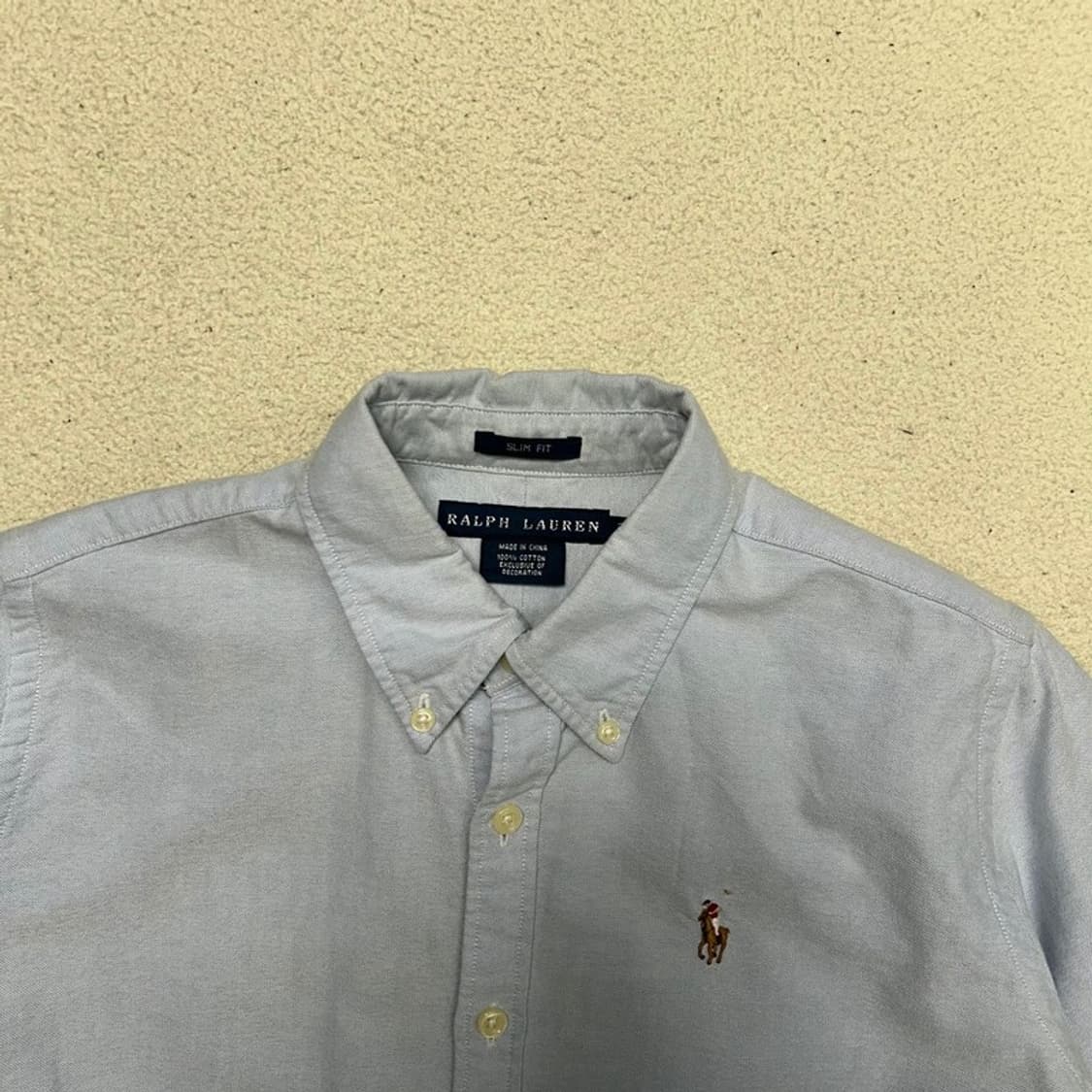 폴로랄플로렌 슬림핏 옥스퍼드 셔츠 2 상품이미지4