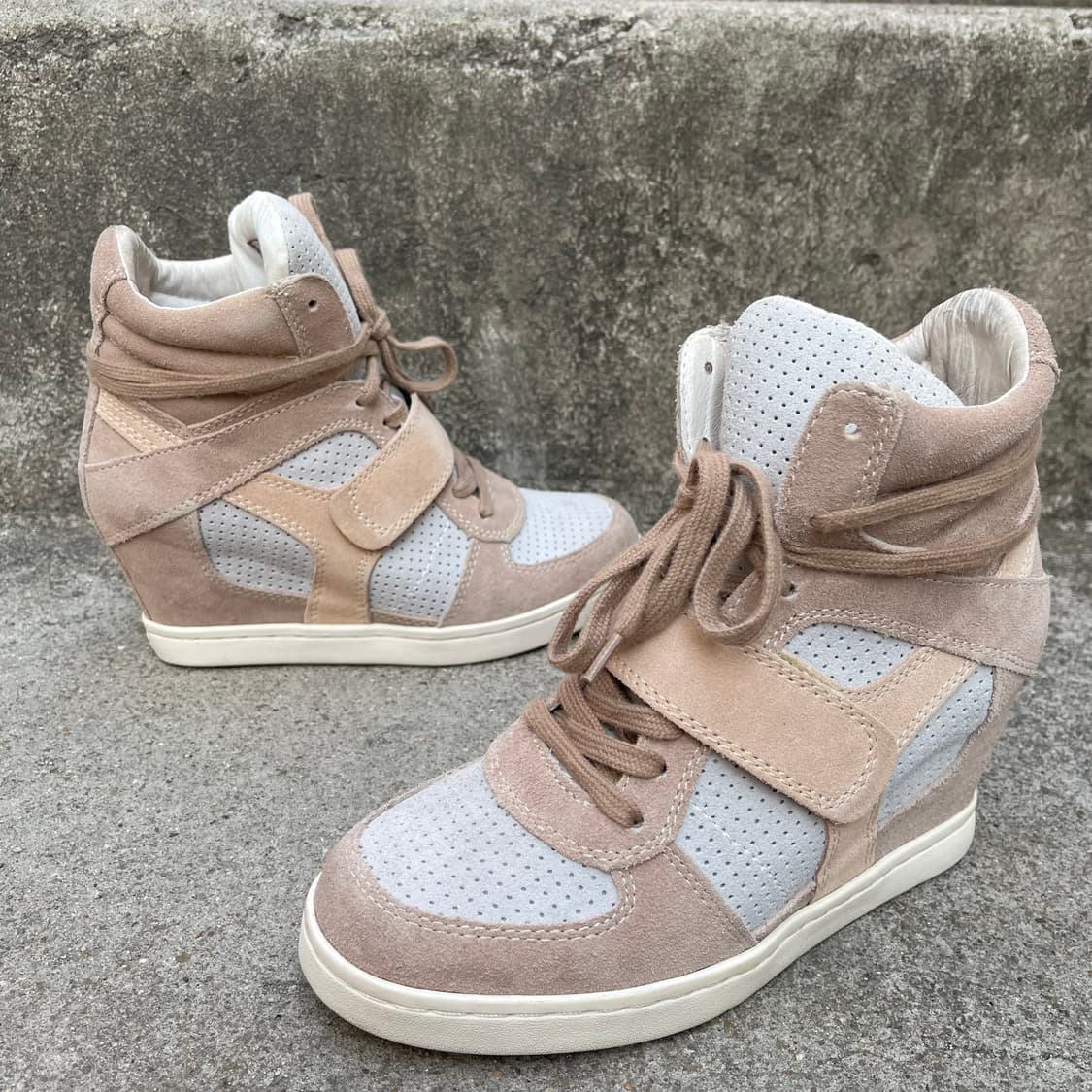 [38] ASH 스웨이드 웨지힐 스니커즈 (245) 상품이미지4