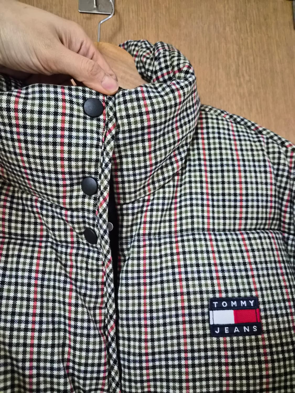 타미진스 체크푸퍼패딩 상품이미지6